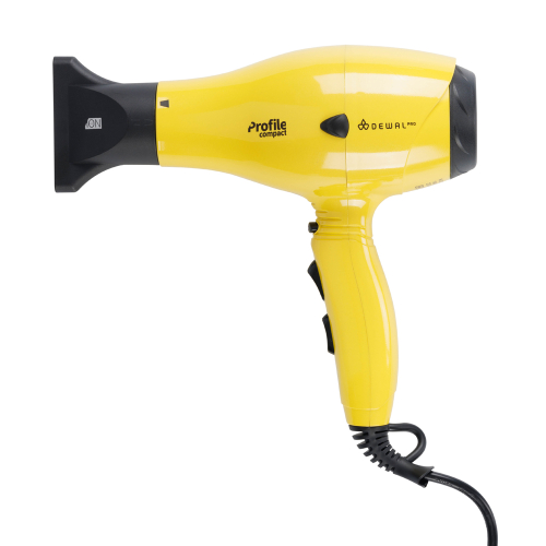 Hair dryer 2000W Profile Compact DEWAL 03-119 Yellow